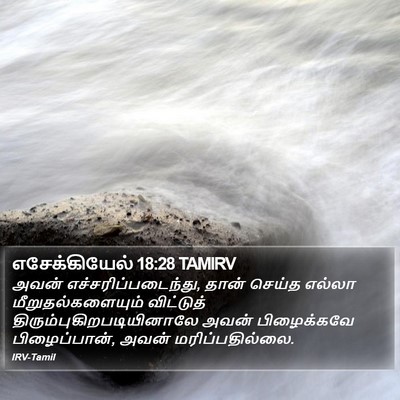 எசேக்கியேல் 18:28 TAMIRV Bible Verse Image