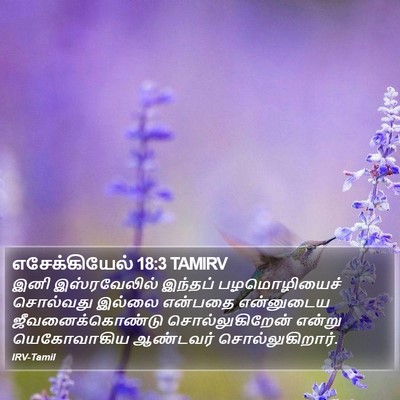 எசேக்கியேல் 18:3 TAMIRV Bible Verse Image