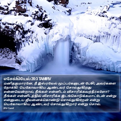 எசேக்கியேல் 20:3 TAMIRV Bible Verse Image