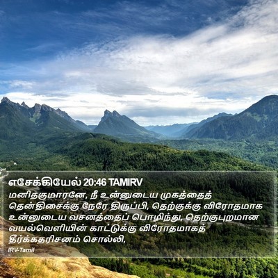 எசேக்கியேல் 20:46 TAMIRV Bible Verse Image