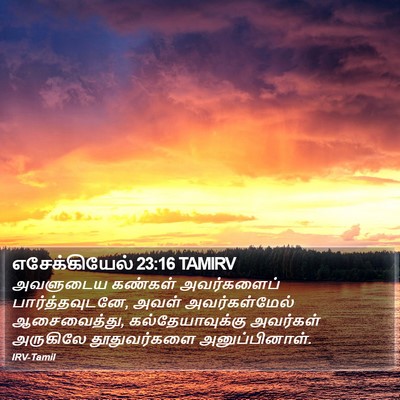 எசேக்கியேல் 23:16 TAMIRV Bible Verse Image