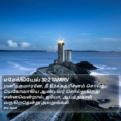 எசேக்கியேல் 30:2 TAMIRV Bible Verse Image