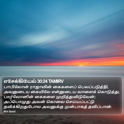எசேக்கியேல் 30:24 TAMIRV Bible Verse Image