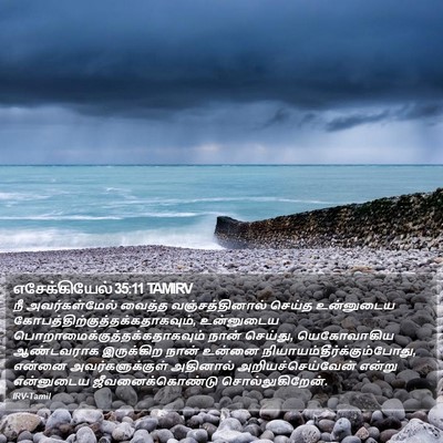 எசேக்கியேல் 35:11 TAMIRV Bible Verse Image