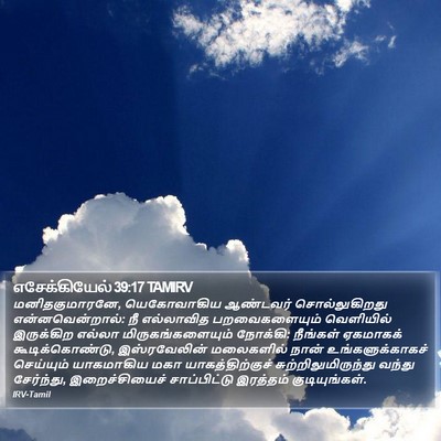 எசேக்கியேல் 39:17 TAMIRV Bible Verse Image