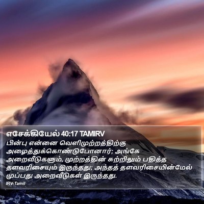 எசேக்கியேல் 40:17 TAMIRV Bible Verse Image