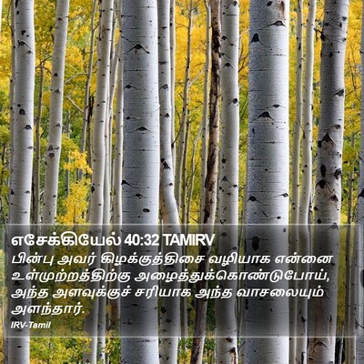 எசேக்கியேல் 40:32 TAMIRV Bible Verse Image