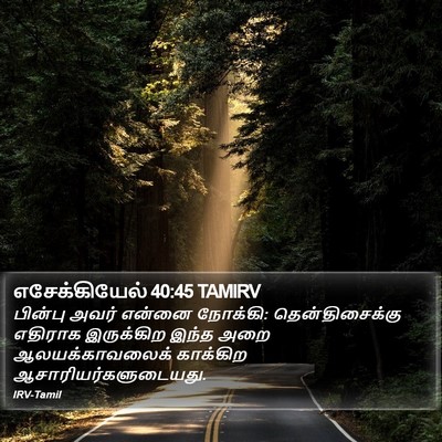 எசேக்கியேல் 40:45 TAMIRV Bible Verse Image