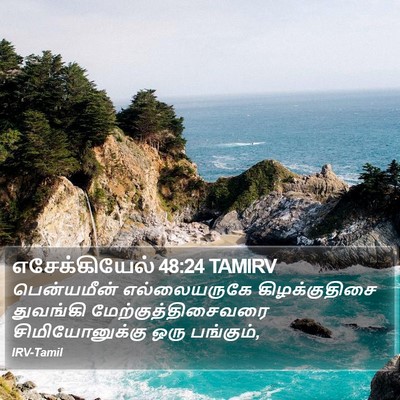 எசேக்கியேல் 48:24 TAMIRV Bible Verse Image