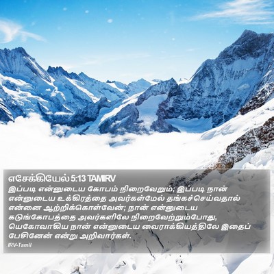 எசேக்கியேல் 5:13 TAMIRV Bible Verse Image