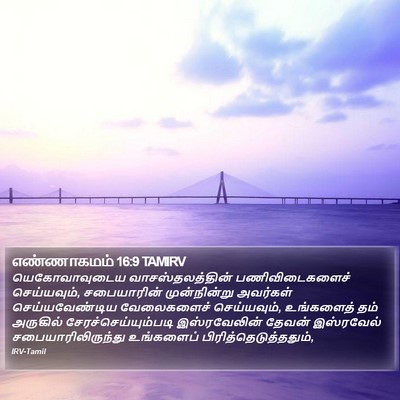 எண்ணாகமம் 16:9 TAMIRV Bible Verse Image