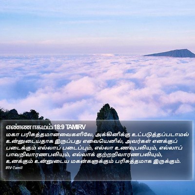 எண்ணாகமம் 18:9 TAMIRV Bible Verse Image