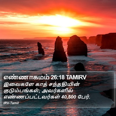 எண்ணாகமம் 26:18 TAMIRV Bible Verse Image