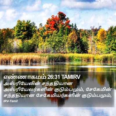 எண்ணாகமம் 26:31 TAMIRV Bible Verse Image