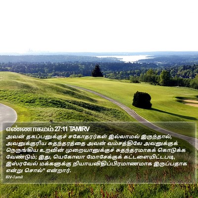 எண்ணாகமம் 27:11 TAMIRV Bible Verse Image