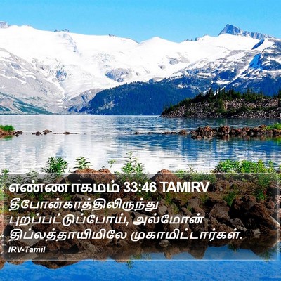 எண்ணாகமம் 33:46 TAMIRV Bible Verse Image