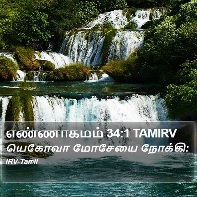 எண்ணாகமம் 34:1 TAMIRV Bible Verse Image