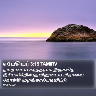 எபேசியர் 3:15 TAMIRV Bible Verse Image