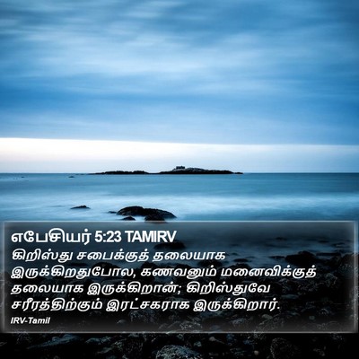 எபேசியர் 5:23 TAMIRV Bible Verse Image