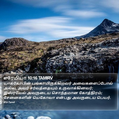 எரேமியா 10:16 TAMIRV Bible Verse Image