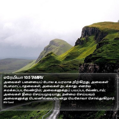 எரேமியா 10:5 TAMIRV Bible Verse Image