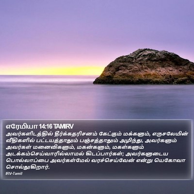 எரேமியா 14:16 TAMIRV Bible Verse Image