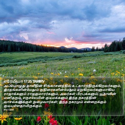 எரேமியா 17:25 TAMIRV Bible Verse Image