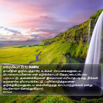 எரேமியா 21:12 TAMIRV Bible Verse Image