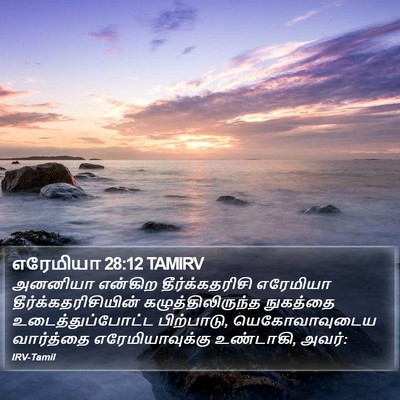 எரேமியா 28:12 TAMIRV Bible Verse Image