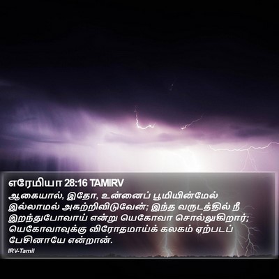 எரேமியா 28:16 TAMIRV Bible Verse Image