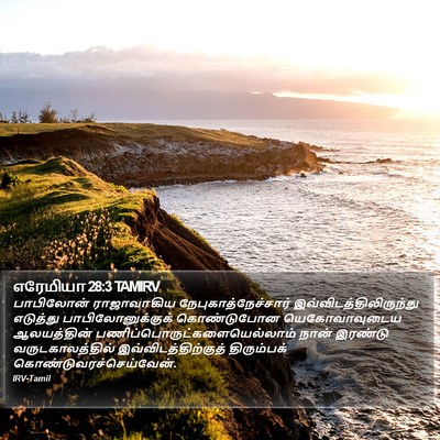 எரேமியா 28:3 TAMIRV Bible Verse Image