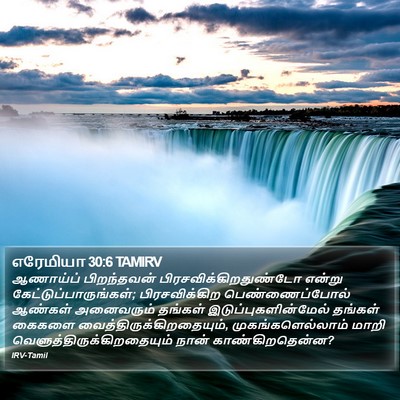 எரேமியா 30:6 TAMIRV Bible Verse Image