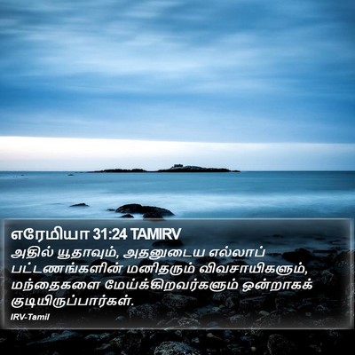 எரேமியா 31:24 TAMIRV Bible Verse Image