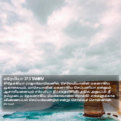 எரேமியா 37:3 TAMIRV Bible Verse Image