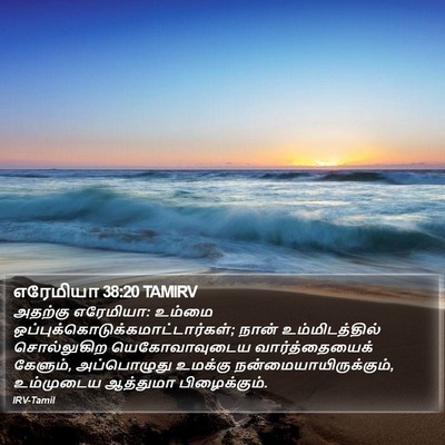எரேமியா 38:20 TAMIRV Bible Verse Image