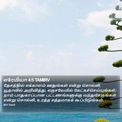 எரேமியா 4:5 TAMIRV Bible Verse Image