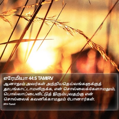 எரேமியா 44:5 TAMIRV Bible Verse Image