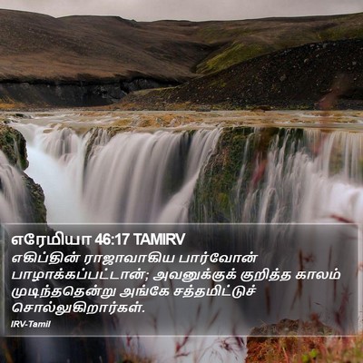 எரேமியா 46:17 TAMIRV Bible Verse Image