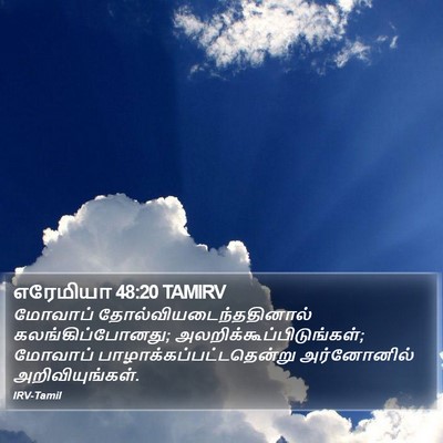 எரேமியா 48:20 TAMIRV Bible Verse Image