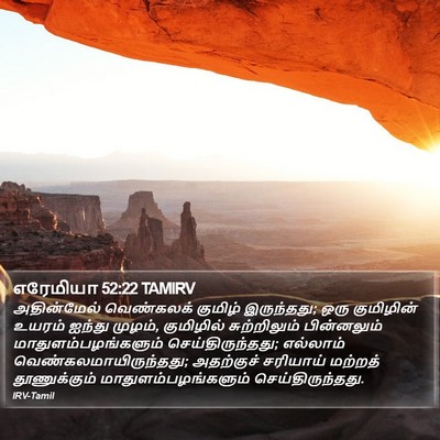 எரேமியா 52:22 TAMIRV Bible Verse Image