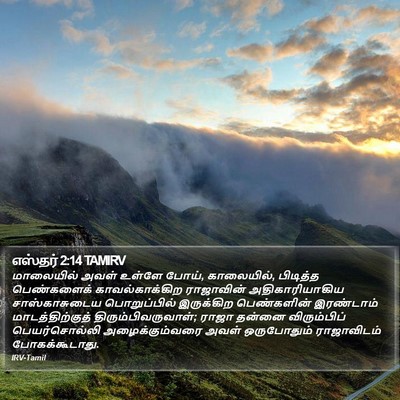 எஸ்தர் 2:14 TAMIRV Bible Verse Image