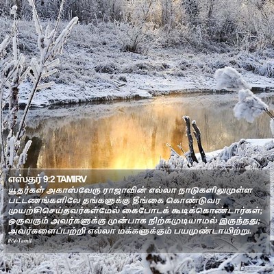 எஸ்தர் 9:2 TAMIRV Bible Verse Image