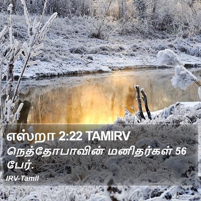 எஸ்றா 2:22 TAMIRV Bible Verse Image
