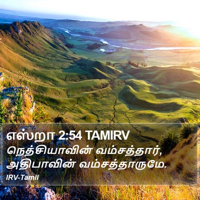 எஸ்றா 2:54 TAMIRV Bible Verse Image