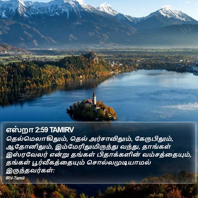 எஸ்றா 2:59 TAMIRV Bible Verse Image