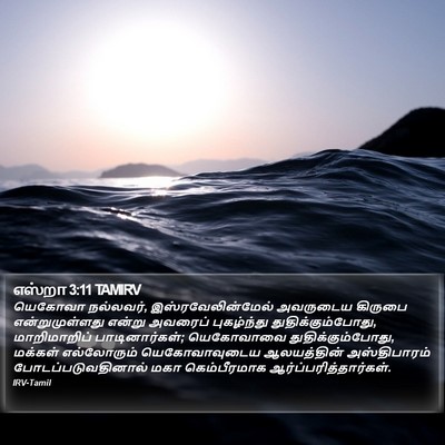 எஸ்றா 3:11 TAMIRV Bible Verse Image
