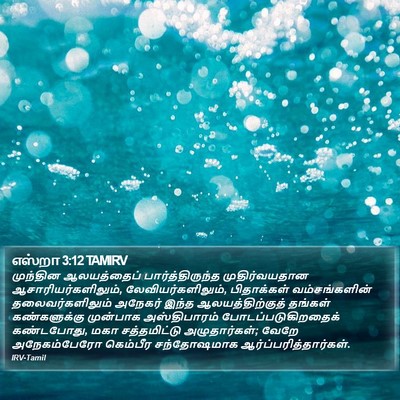 எஸ்றா 3:12 TAMIRV Bible Verse Image