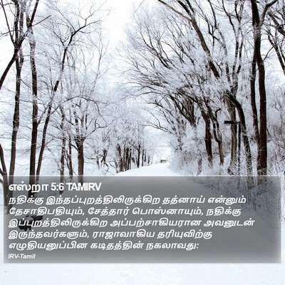 எஸ்றா 5:6 TAMIRV Bible Verse Image
