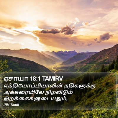 ஏசாயா 18:1 TAMIRV Bible Verse Image