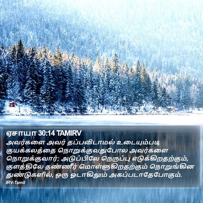 ஏசாயா 30:14 TAMIRV Bible Verse Image